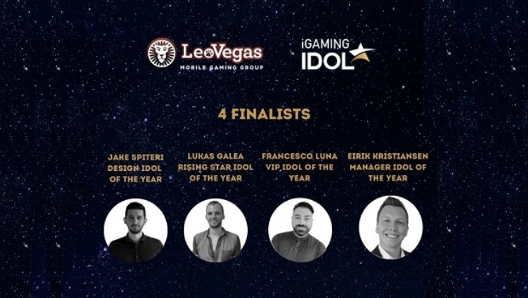 Quatro membros do LeoVegas Group selecionados na premiação iGaming IDOL