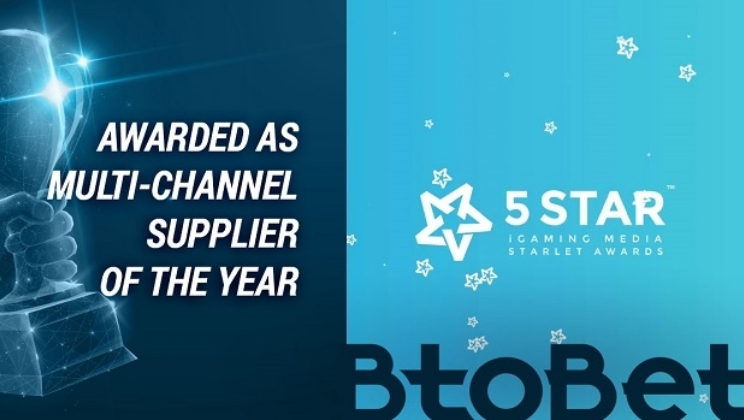 BtoBet recebe o prêmio de "Fornecedor Multicanal do Ano"