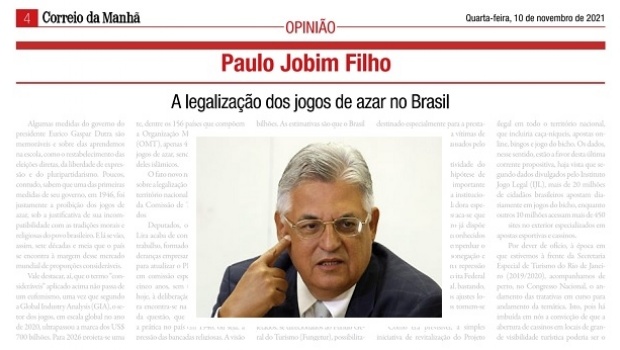 Ex-ministro do Trabalho e Emprego defende a legalização dos jogos de azar no Brasil