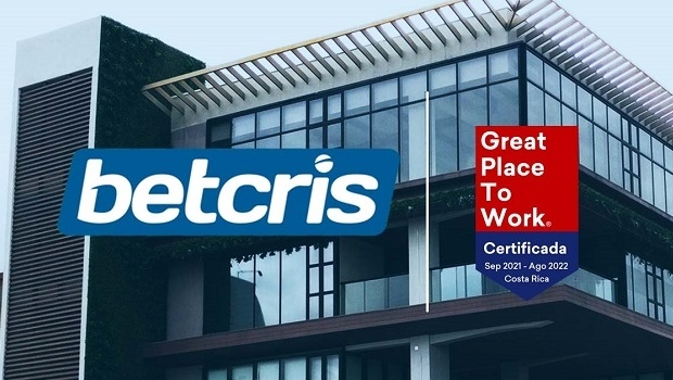 Betcris receives Great Place To Work certification in Costa Rica