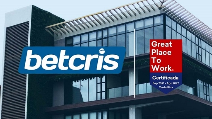 Betcris recebe a certificação Great Place To Work na Costa Rica