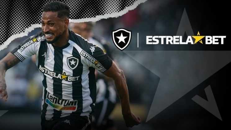 EstrelaBet amplia parceria com Botafogo e passa a ser patrocinador máster do clube