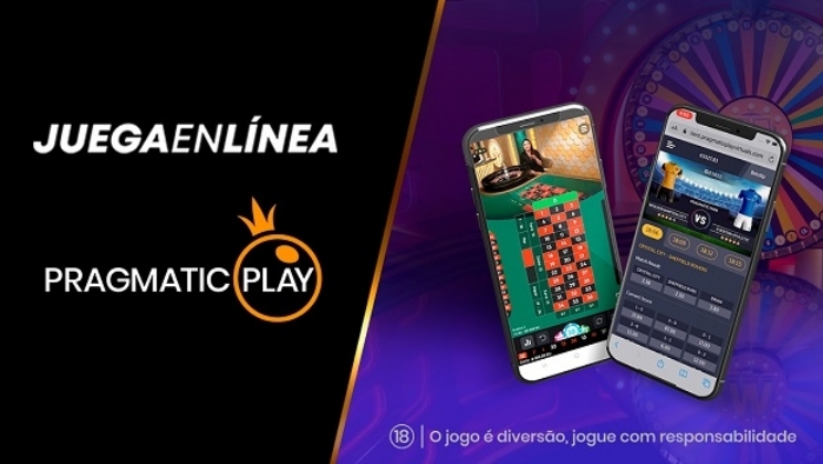 Pragmatic Play leva cassino ao vivo e esportes virtuais para JuegaEnLinea