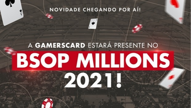 GamersCard marca presença na BSOP Millions 2021