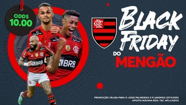 Sportsbet.io pays R$100 if Flamengo wins the Libertadores for those who bet R$10