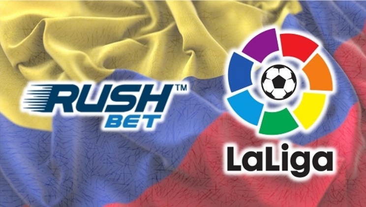 Rush Street assina com LaLiga na Colômbia