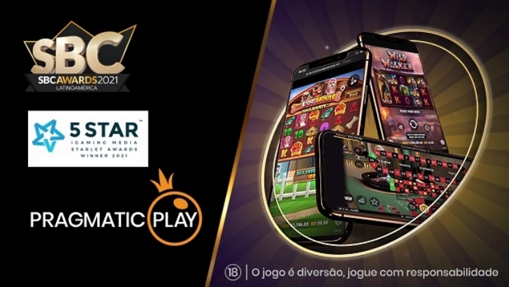 Pragmatic Play mantém o ímpeto de 2021 com mais três prêmios ganhos