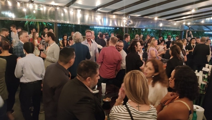 Galeria de fotos do coquetel de boas-vindas da BiS 2021