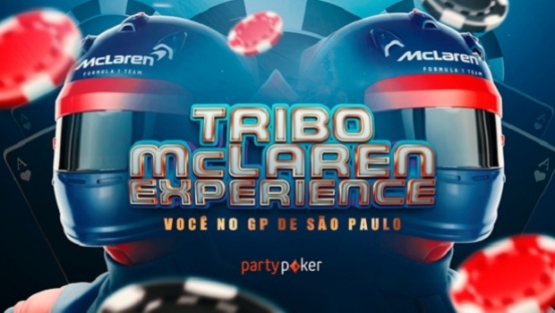 Partypoker presents Tribe McLaren Experience giving away tickets to São Paulo GP paddock