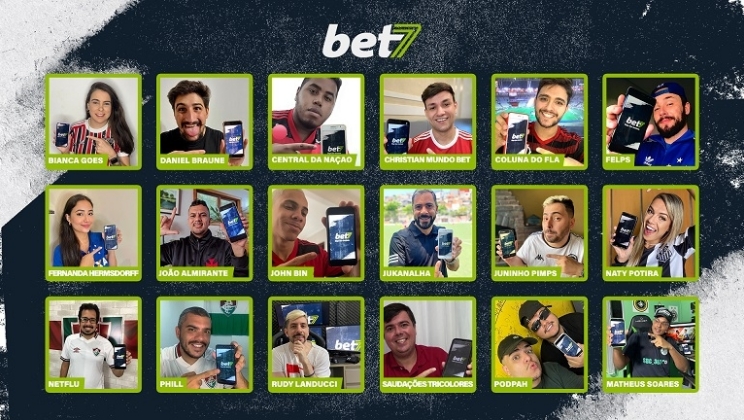 bet7 chega ao Brasil com time pesado de influenciadores e presença no PodPah