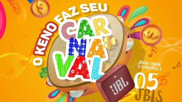 Intralot Brasil lança a promoção “O Keno Faz Seu Carnaval” e sorteia 5 JBLs por semana