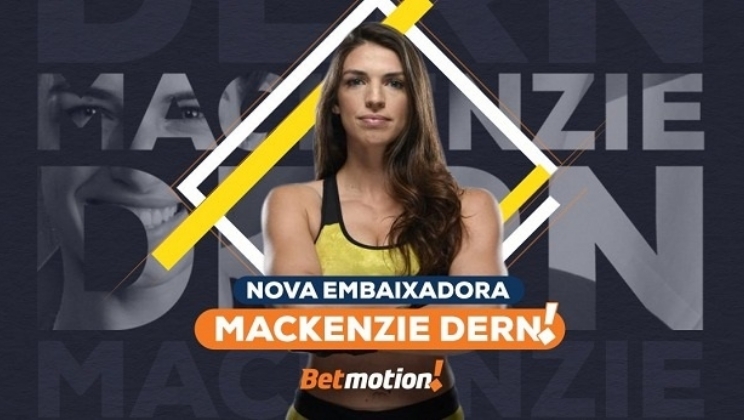 Lutadora do MMA Mackenzie Dern é a nova embaixadora do Betmotion