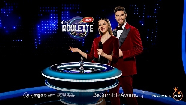 Pragmatic Play estreia Mega Roulette com operadores LatAm