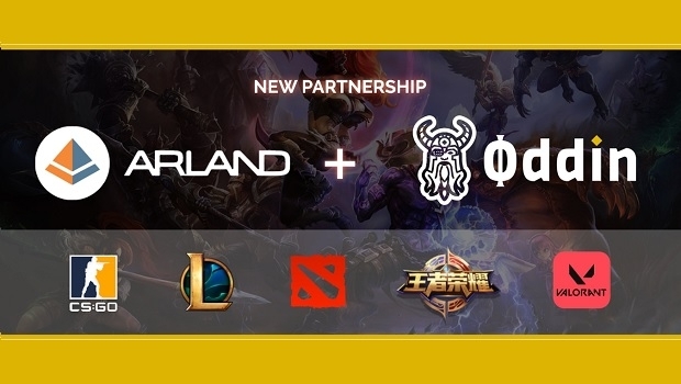 Arland impulsiona sua plataforma de apostas em eSports fazendo parceria com a Oddin
