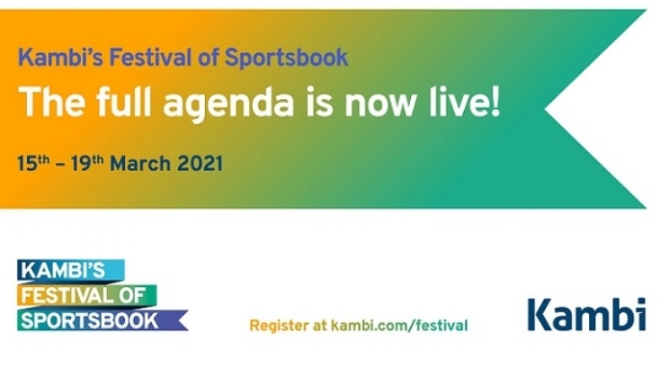 Kambi revela sessões de conteúdo público para o Festival of Sportsbook