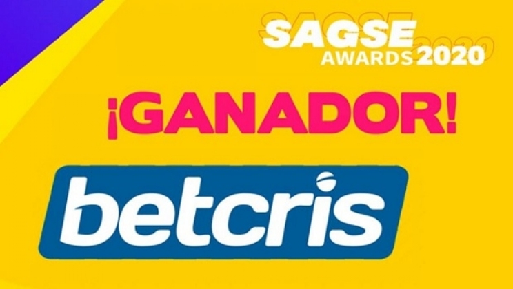 Betcris é escolhida como vencedora do SAGSE Awards 2020 em 2 categorias