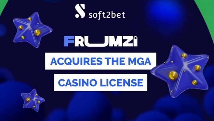 A marca da Soft2Bet Frumzi ganha licença MGA