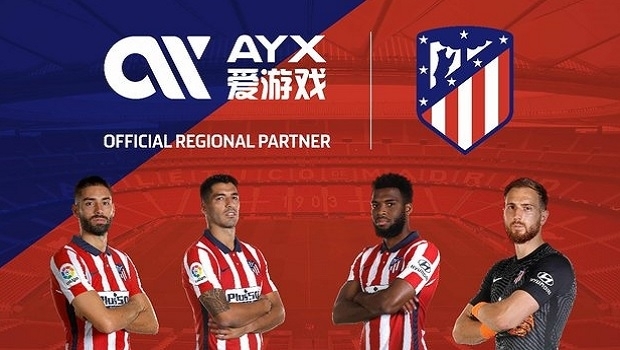 AYX se torna o parceiro asiático oficial do Atlético de Madrid