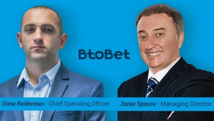 BtoBet reforça a gestão sênior com os recém-nomeados MD e COO