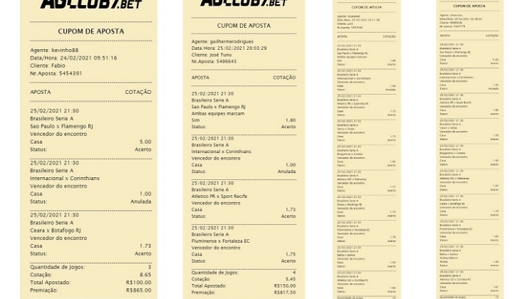 AGClub7 faz promoção e distribui mais de R$ 500 mil em prêmios