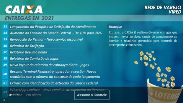 Febralot e Caixa discutem a queda de arrecadação das Casas Lotéricas