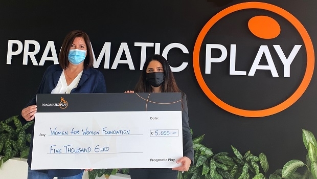 Pragmatic Play donates to “Women for Women” Foundation