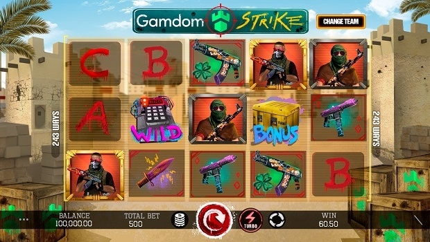 Caleta launches exclusive game based on CS:GO for Gamdom online casino