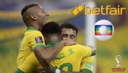 Betfair paga R$ 92,9 milhões à Globo para patrocinar as partidas do Brasil nas Eliminatórias 2022