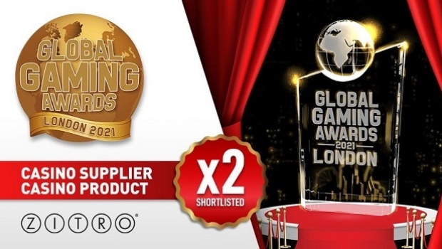 Zitro foi indicada para o Global Gaming Awards London 2021