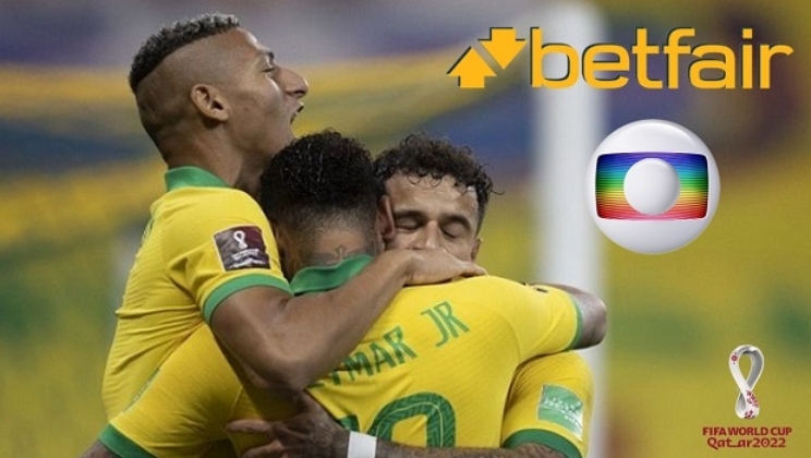 Betfair paga R$ 92,9 milhões à Globo para patrocinar as partidas do Brasil nas Eliminatórias 2022