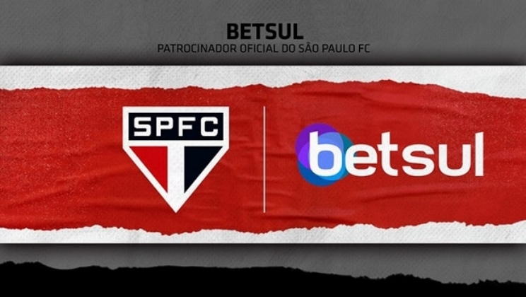 Betsul renova contrato de patrocínio com o São Paulo por mais um ano
