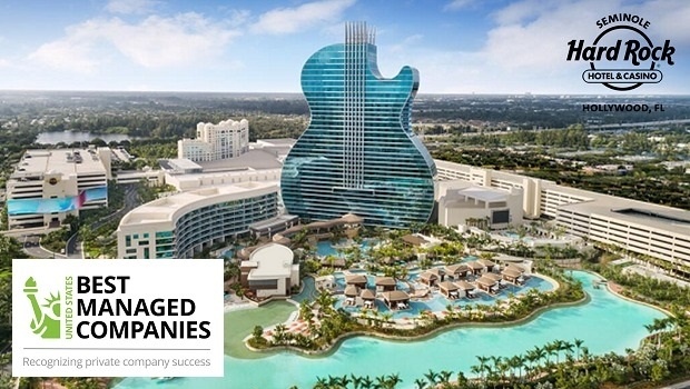 Seminole Hard Rock reconhecida como "Empresa Mais Bem Gerenciada dos EUA"