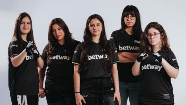 Betway expande parceria com MIBR, dando as boas-vindas ao time brasileiro de mulheres do CS:GO