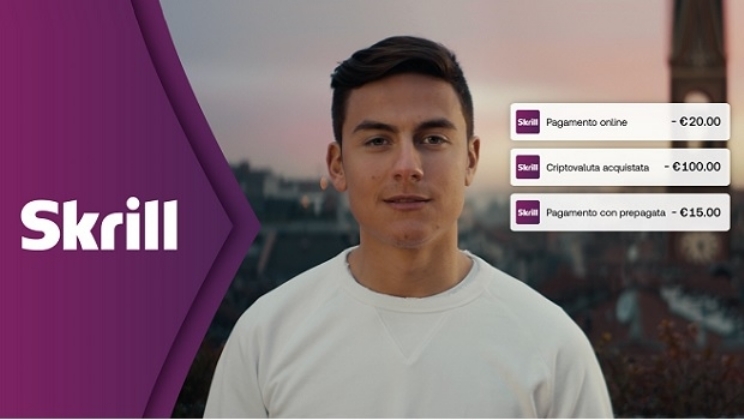 Paulo Dybala assina como embaixador da marca Skrill