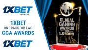 1xBet obtém duas indicações ao Global Gaming Awards