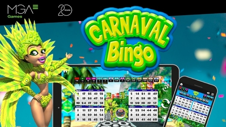 Com toda a cor e o sabor do Brasil, MGA Games relança o Carnaval Bingo