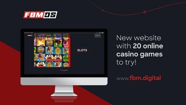 FBM Digital Systems has a new website with more than 20 online casino games to explore