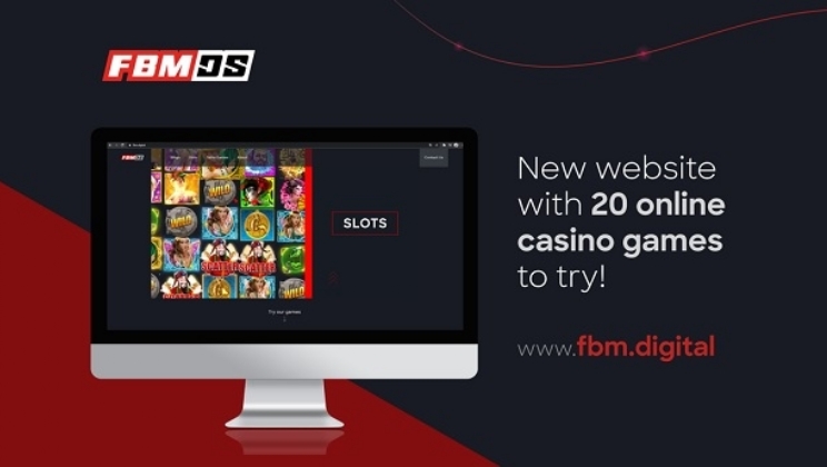 FBM Digital Systems tem um novo site com mais de 20 jogos de cassino online para explorar