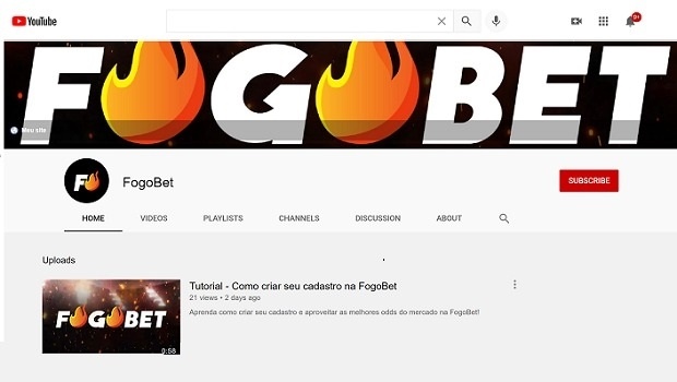 Fogobet launches YouTube channel