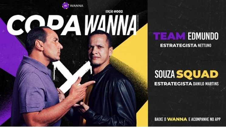 Souza e Edmundo voltam ao campo para competir na Copa Wanna