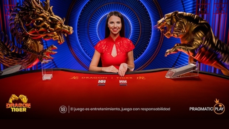 Pragmatic Play divulga novo título de casino ao vivo: Dragon Tiger