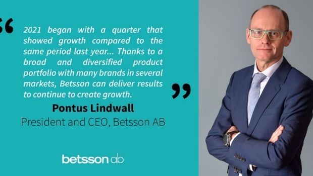 Casino growth drives revenue and profit up at Betsson in Q1