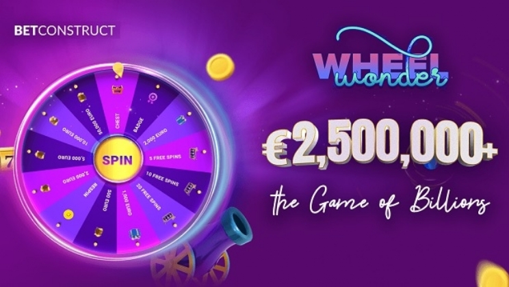 BetConstruct aumenta o envolvimento dos jogadores com a Promoção Wonder Wheel