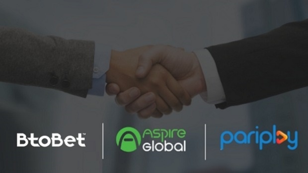Aspire Global integrates Pariplay’s content on BtoBet’s platform