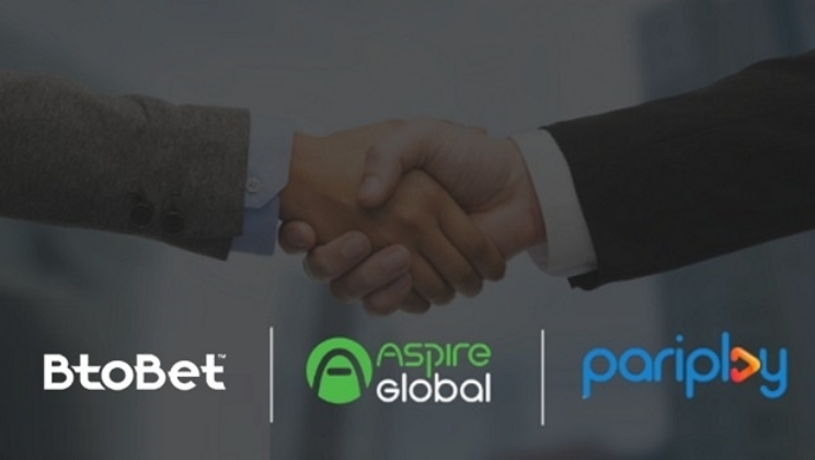 Aspire Global integra o conteúdo da Pariplay na plataforma da BtoBet