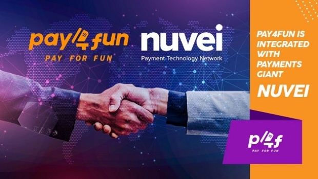 Pay4Fun is integrated with payments giant Nuvei