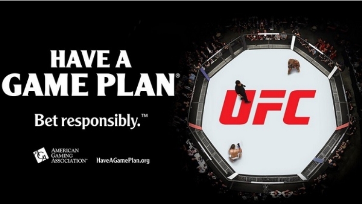 UFC e AGA são parceiros em campanha de jogo responsável