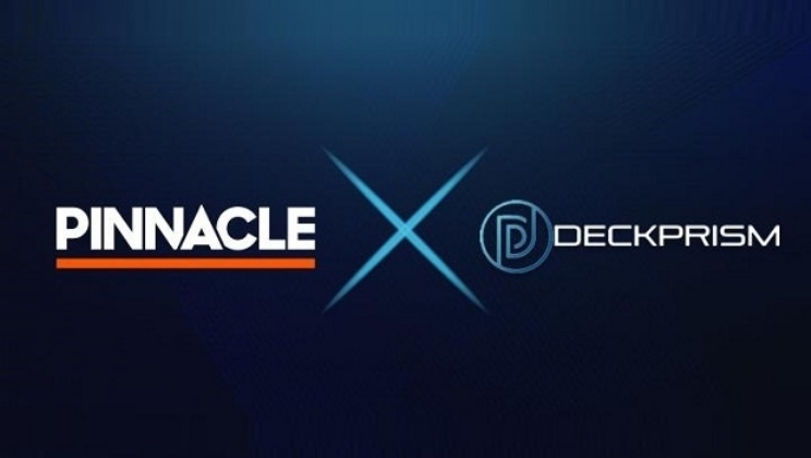 Pinnacle firma parceria com a DeckPrism Sports para aprimorar o produto de apostas em jogo