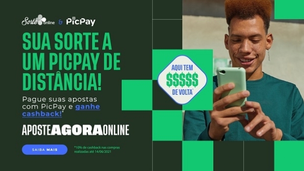 Sorte Online e PicPay fecham parceria inédita focada em cashback