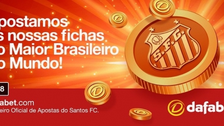 Dafabet é a nova patrocinadora do Santos FC
